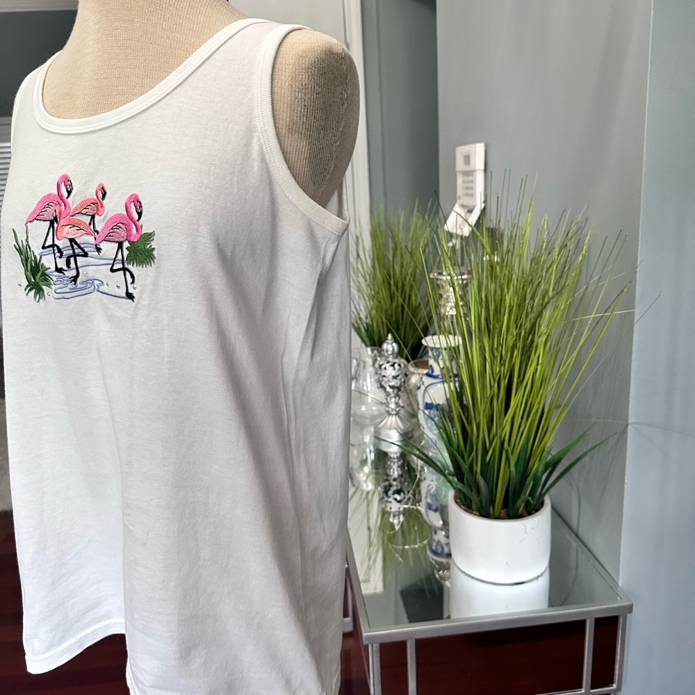 R&B Flamingo Tank Top - Picture 3 of 6
